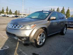 Salvage cars for sale from Copart Rancho Cucamonga, CA: 2004 Nissan Murano SL