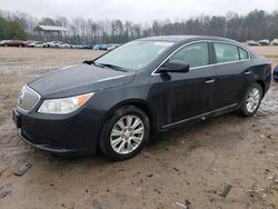 Salvage cars for sale from Copart Charles City, VA: 2011 Buick Lacrosse CX