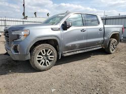 Salvage cars for sale from Copart Mercedes, TX: 2021 GMC Sierra K1500 AT4