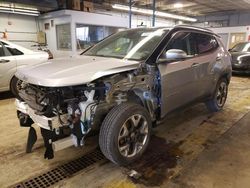 Salvage cars for sale from Copart Wheeling, IL: 2019 Jeep Compass Limited