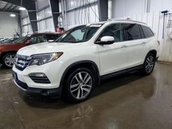 Honda Pilot Touring salvage cars for sale: 2016 Honda Pilot Touring