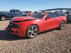 Chevrolet Camaro salvage cars for sale: 2012 Chevrolet Camaro LT