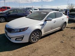 KIA Optima ex salvage cars for sale: 2014 KIA Optima EX