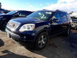 Salvage cars for sale at North Las Vegas, NV auction: 2011 GMC Acadia SLT-1