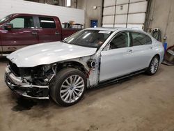 BMW 7 Series salvage cars for sale: 2017 BMW 740 XE