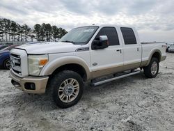 Ford F350 salvage cars for sale: 2011 Ford F350 Super Duty