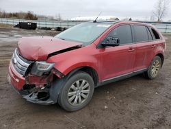 Salvage cars for sale at Columbia Station, OH auction: 2007 Ford Edge SEL Plus
