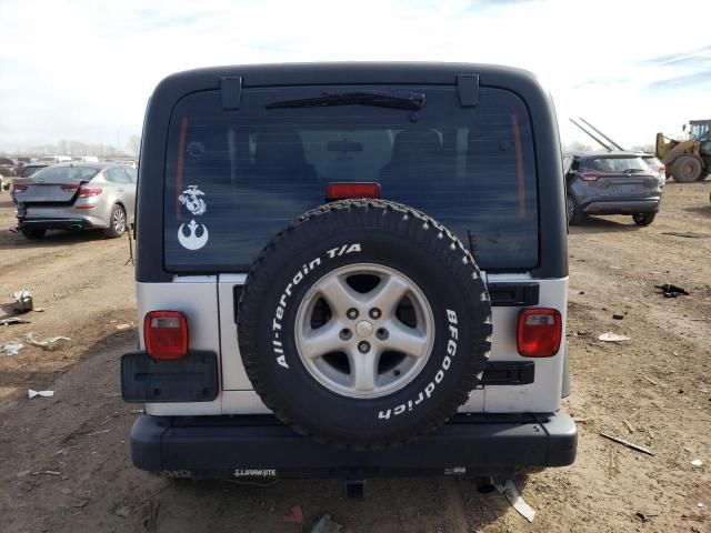 2004 Jeep Wrangler / TJ Sport