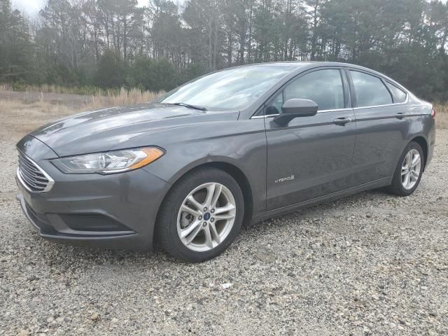 2018 Ford Fusion SE Hybrid