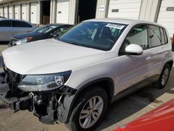 Salvage cars for sale from Copart Louisville, KY: 2012 Volkswagen Tiguan S