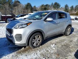 Salvage cars for sale at Mendon, MA auction: 2017 KIA Sportage LX