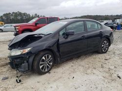 Salvage cars for sale from Copart Ellenwood, GA: 2013 Honda Civic EXL