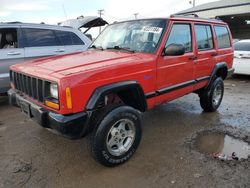 Jeep salvage cars for sale: 1997 Jeep Cherokee Sport