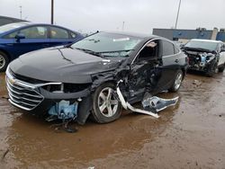 Salvage cars for sale at Woodhaven, MI auction: 2020 Chevrolet Malibu LS