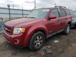 Salvage cars for sale at auction: 2008 Ford Escape Limited