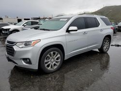 Salvage cars for sale at Colton, CA auction: 2018 Chevrolet Traverse Premier