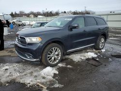 Salvage cars for sale from Copart Pennsburg, PA: 2016 Dodge Durango Limited