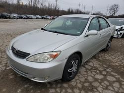 Salvage cars for sale at Cahokia Heights, IL auction: 2003 Toyota Camry LE