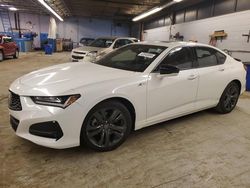 Salvage cars for sale from Copart Elgin, IL: 2023 Acura TLX Tech A