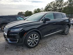 Salvage cars for sale from Copart Houston, TX: 2019 Lincoln Nautilus Select