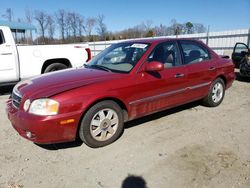 KIA Optima LX salvage cars for sale: 2004 KIA Optima LX