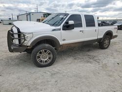 Salvage cars for sale at Temple, TX auction: 2015 Ford F250 Super Duty
