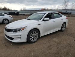 KIA Optima LX salvage cars for sale: 2016 KIA Optima LX