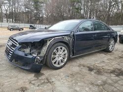 Audi A8 L Quattro salvage cars for sale: 2014 Audi A8 L Quattro