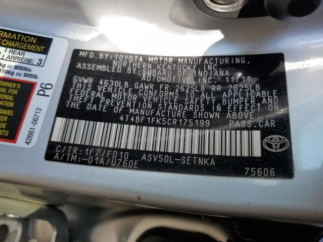 2012 Toyota Camry Base