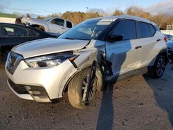 Salvage cars for sale at Assonet, MA auction: 2019 Nissan Kicks S