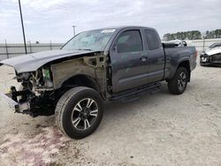 Salvage cars for sale at Lumberton, NC auction: 2018 Toyota Tacoma Access Cab