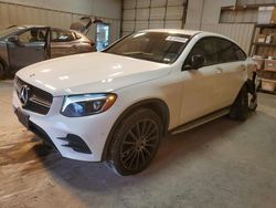 Salvage cars for sale at Abilene, TX auction: 2018 Mercedes-Benz GLC Coupe 300 4matic