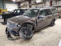 Salvage cars for sale from Copart Eldridge, IA: 2015 Lincoln Navigator