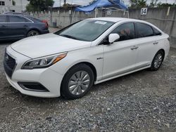 Hyundai Sonata Hybrid Vehiculos salvage en venta: 2016 Hyundai Sonata Hybrid