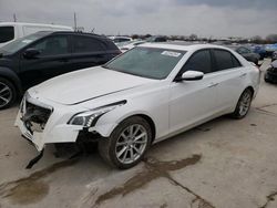 Salvage cars for sale from Copart Grand Prairie, TX: 2019 Cadillac CTS