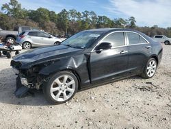 Salvage cars for sale at Houston, TX auction: 2015 Cadillac ATS