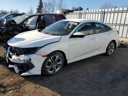 Salvage cars for sale from Copart Ontario Auction, ON: 2017 Honda Civic LX