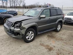 Salvage cars for sale from Copart Spartanburg, SC: 2007 Lexus GX 470