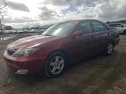 Salvage cars for sale from Copart San Martin, CA: 2004 Toyota Camry LE