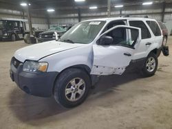 Ford salvage cars for sale: 2007 Ford Escape XLT