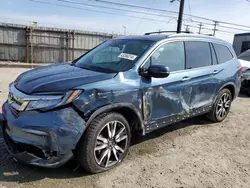 Salvage cars for sale at Los Angeles, CA auction: 2021 Honda Pilot Touring
