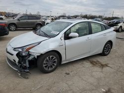 Salvage cars for sale from Copart Indianapolis, IN: 2022 Toyota Prius Night Shade