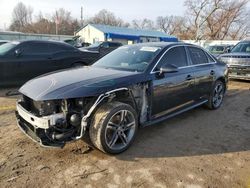 Salvage cars for sale at Wichita, KS auction: 2018 Audi A4 Premium Plus