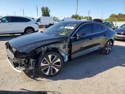 Salvage cars for sale from Copart Miami, FL: 2023 Volvo S60 Ultimate