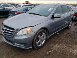 Salvage cars for sale at Elgin, IL auction: 2011 Mercedes-Benz R 350 4matic