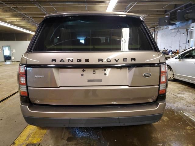 2016 Land Rover Range Rover HSE