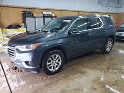 Salvage cars for sale at Kincheloe, MI auction: 2018 Chevrolet Traverse LT