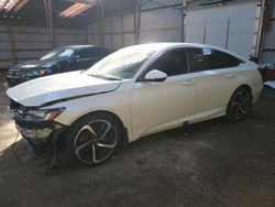 Salvage cars for sale at Bowmanville, ON auction: 2019 Honda Accord Sport