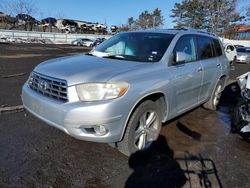 Salvage cars for sale at New Britain, CT auction: 2008 Toyota Highlander Limited