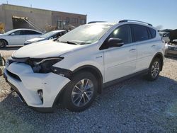 Salvage cars for sale at Kansas City, KS auction: 2016 Toyota Rav4 HV XLE
